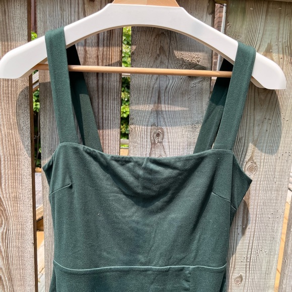 All In Favor Green Jersey Dress - Picture 3 of 6